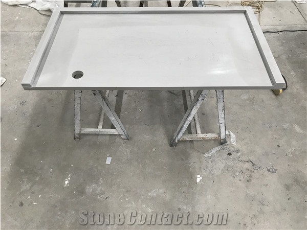 Artisan Grey Quartz for Desk Unit Stone