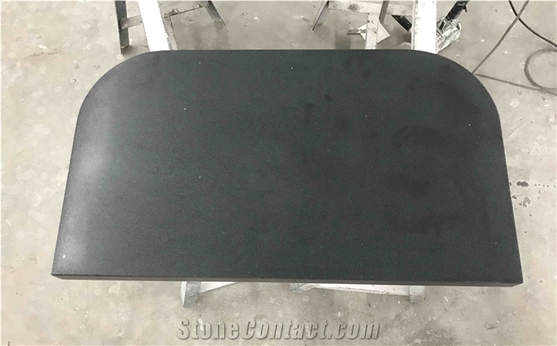 China Absolutely Black Granite Honed Furniture Top