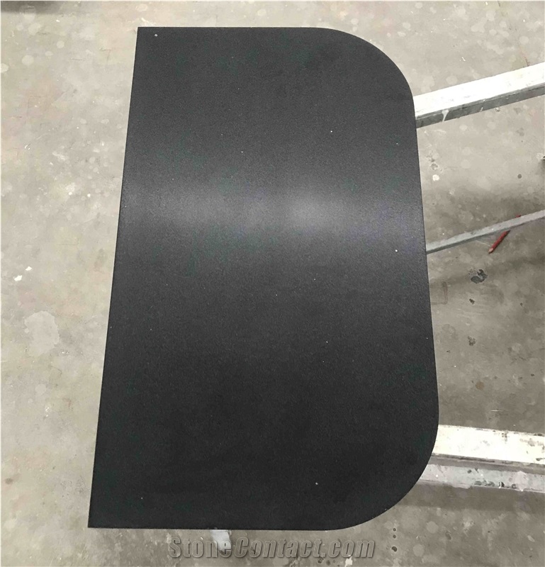 China Absolutely Black Granite Honed Furniture Top