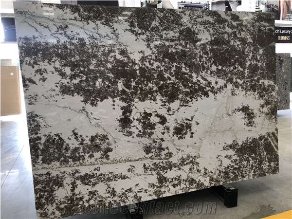 China White Tourmaline Granite for Countertop