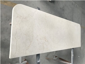 Crema Marfil Honed Marble Credenza Furniture Tops