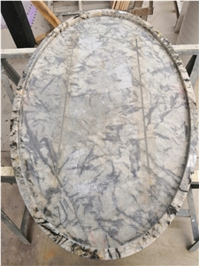 Customizable Ice Blue Granite Table Tops for Hotel