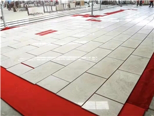 Dora Cloud Ash Marble Tiles Lay Out for Project
