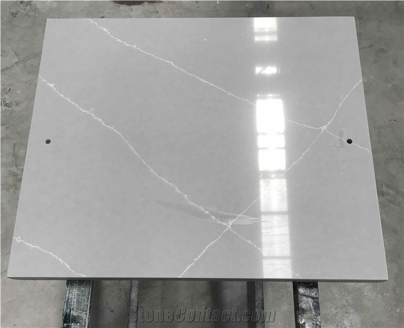 Grey Quartz Furniture Top for Hospitality Industry