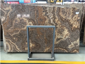High Quality Tiger Onyx Slabs for Wall Covering