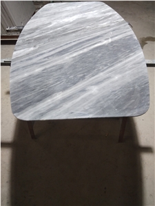 Luxury Grigio Nicola Marble Customed Table Top