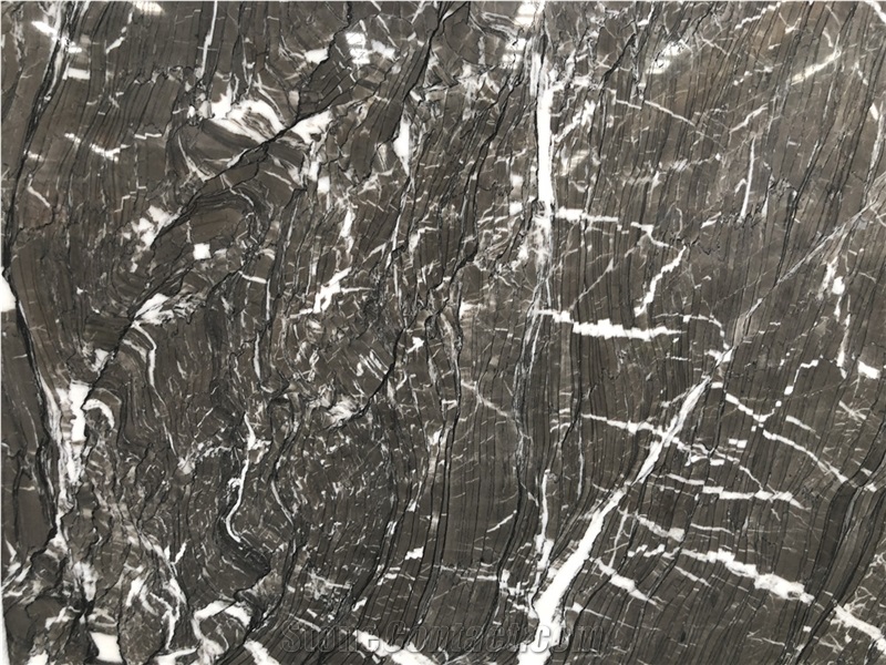 Meteor Grey Galaxy Marble Flooring Slabs and Tiles