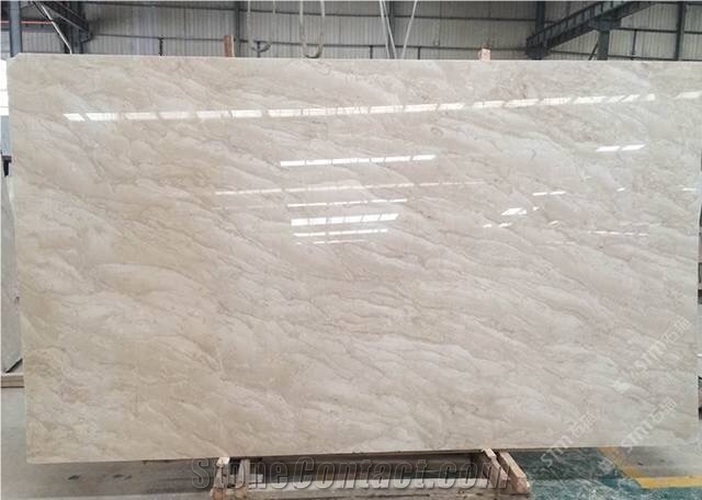 Oman Beige Sohar Marble for Interior Wall Project