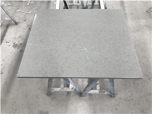 Particles Grey Quartz Stone Tables Home Furniture