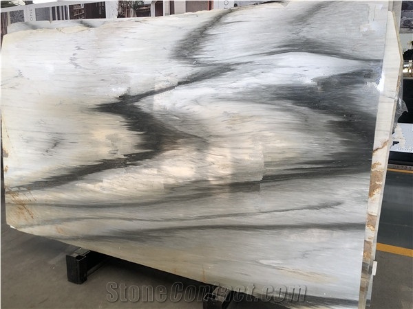 Polished Cloudy Grey Quartzite for Table Top