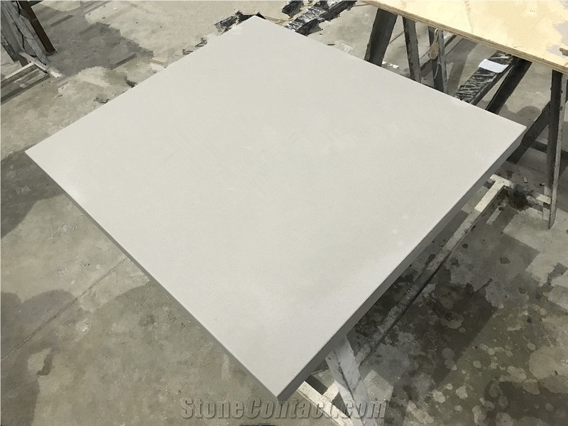 Popular Artisan Gray Quartz for Dresser Stone Top