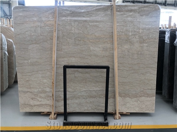 Popular Crema Nova Marble Slab for Setting Wall
