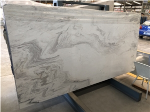 Popular Viscon White Marble for Hotel Vanity Top