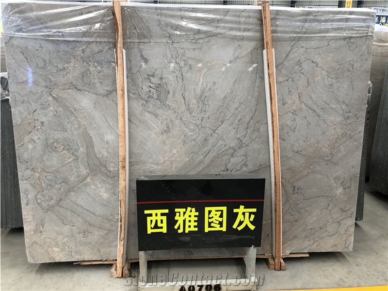 Seattle Grey Marble for Interior Wall Application