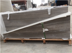 Serpeggiante Grey Wooden Marble Cut to Size Tile