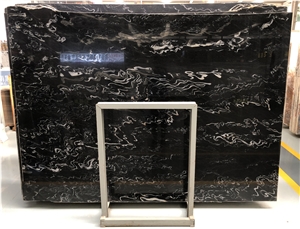 Titanium Cosmic Black Granite for Idea Kitchen Top