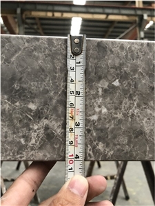 Tundla Grey Marble for Luxry Hotel Vanity Top