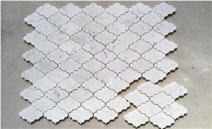White Stick Arabesque Mosaic for Kitchen Wall