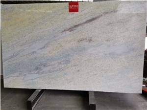Crystal Blue Yellow Marble Wall Cladding Tiles