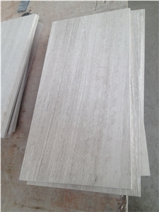 China Wooden Grey Marble Slab Tiles for Floor&Wall