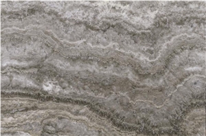 Silver Travertine Slab &Tile, Iran Grey Travertine