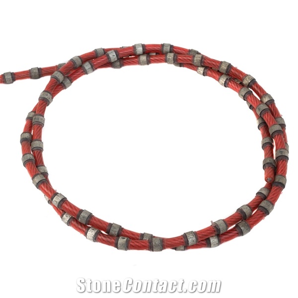 Diamond Cutting Beads Wire Saw for Granite, Marble