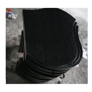 China Factory Absolute Black Granite Headstone