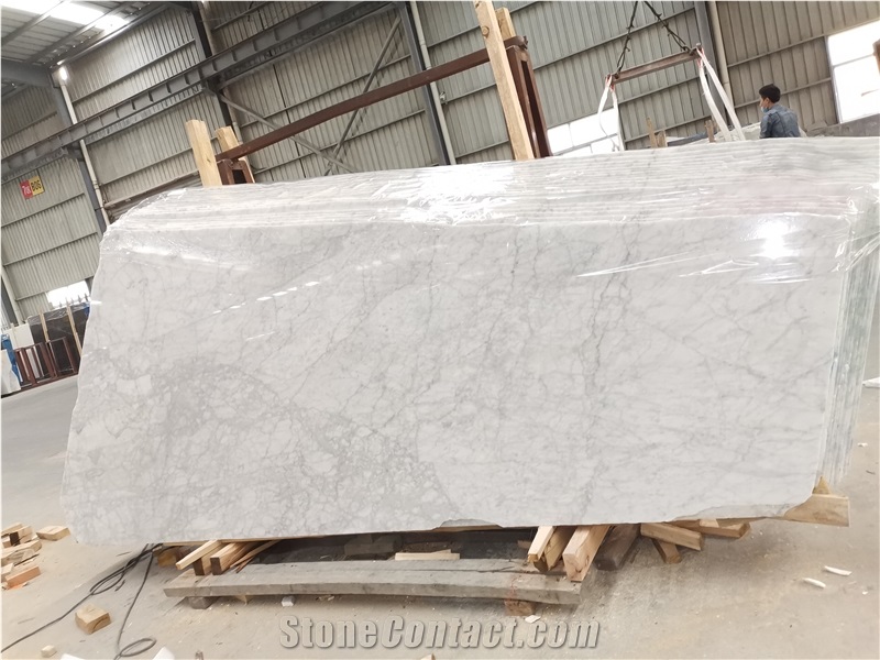 Bianco Carrara Stuario Italy White Marble Slabs