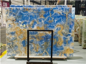 Blue Onyx for Wall,Tv Wall Panel