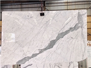 Italy White Marble-Statuario Venato Marble