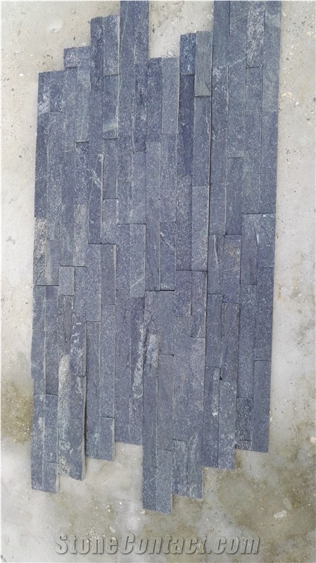 China Black Schist Culture Stone Tiles