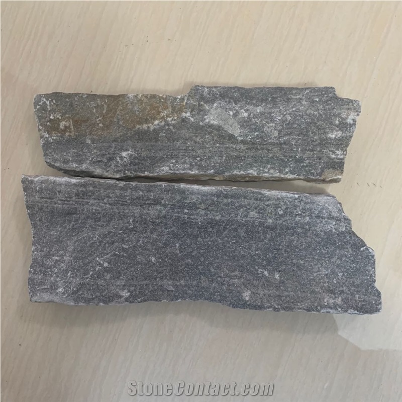 Blue Quartzite Stacked Natural Stone Cladding