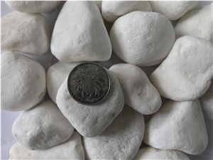 Cheap Price Stone Tumble Snow White Pebbles