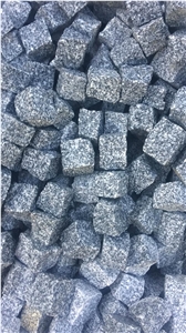 Granie Cubes, Silver Grey Granite Cobbles