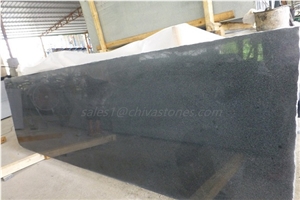 Polished China Padang Dark Grey G654 Granite Slab