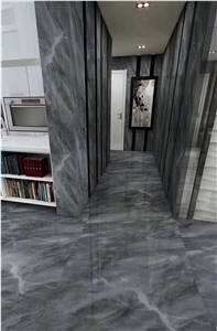 Ice Grey Marble Slab,Elegant Grey Marble Tile