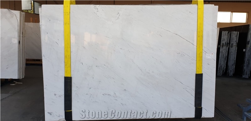 White Polaris Marble Slabs 2cm