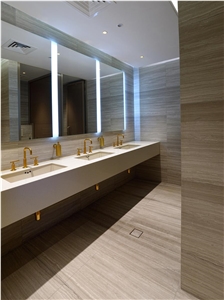 White Wooden Marble for Interior Design
