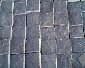 Andesite Stone Grey Basalt Split Cobble