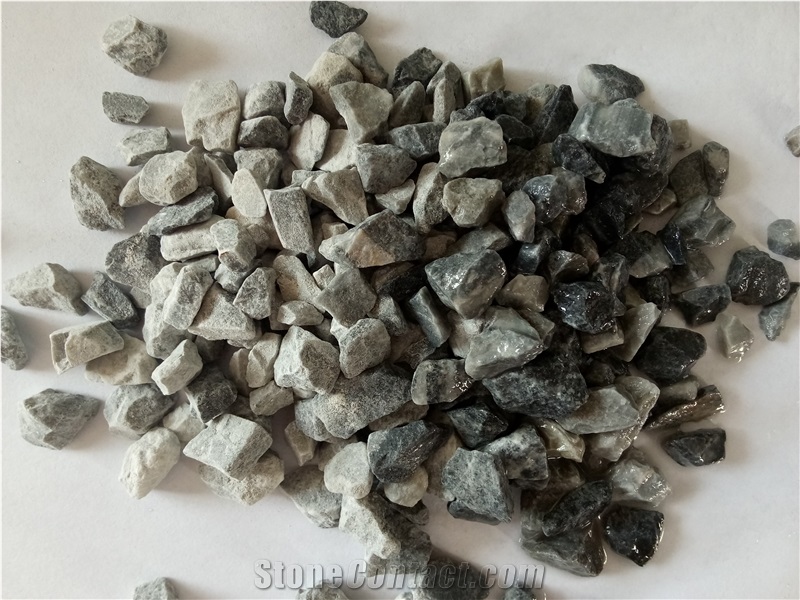 Grey Granite Rubble, Crushed Stone Chips