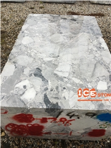 Chinese Vuca Grey Marble Block