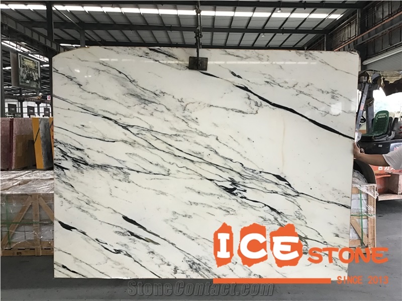 Mont Blanc Marble White Marble Slabs
