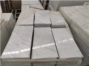 Bianco Carrara White Marble Polished Slab Tile