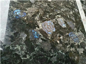 Emerald Volga Blue Polished Slab Tile
