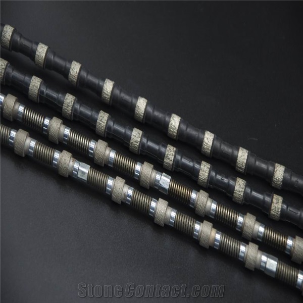 China Sintered Diamond Wire Saw for Stone Mining