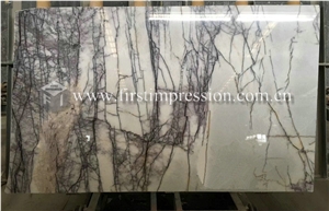 Nice Milas Lilac White Marble Stone Slab and Tile