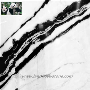China Panda White Marble,Panda Black White Marble