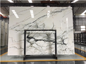 Chinese Calacatta Marble White Marble Flooring