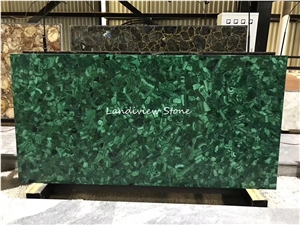 Green Malachite Green Semi Precious Stone