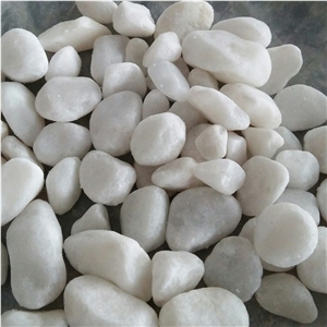 Black Color Pebble Stone for Landscaping Paving